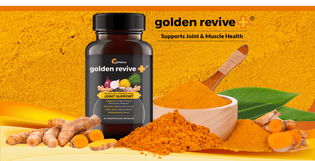 Golden Revive + natural joint pain relief supplement